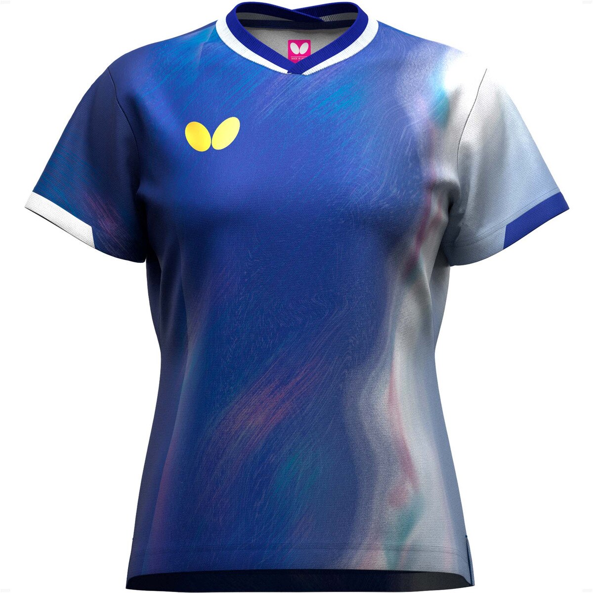 Butterfly Table Tennis - Infiria Lady Shirt - Blue - Front